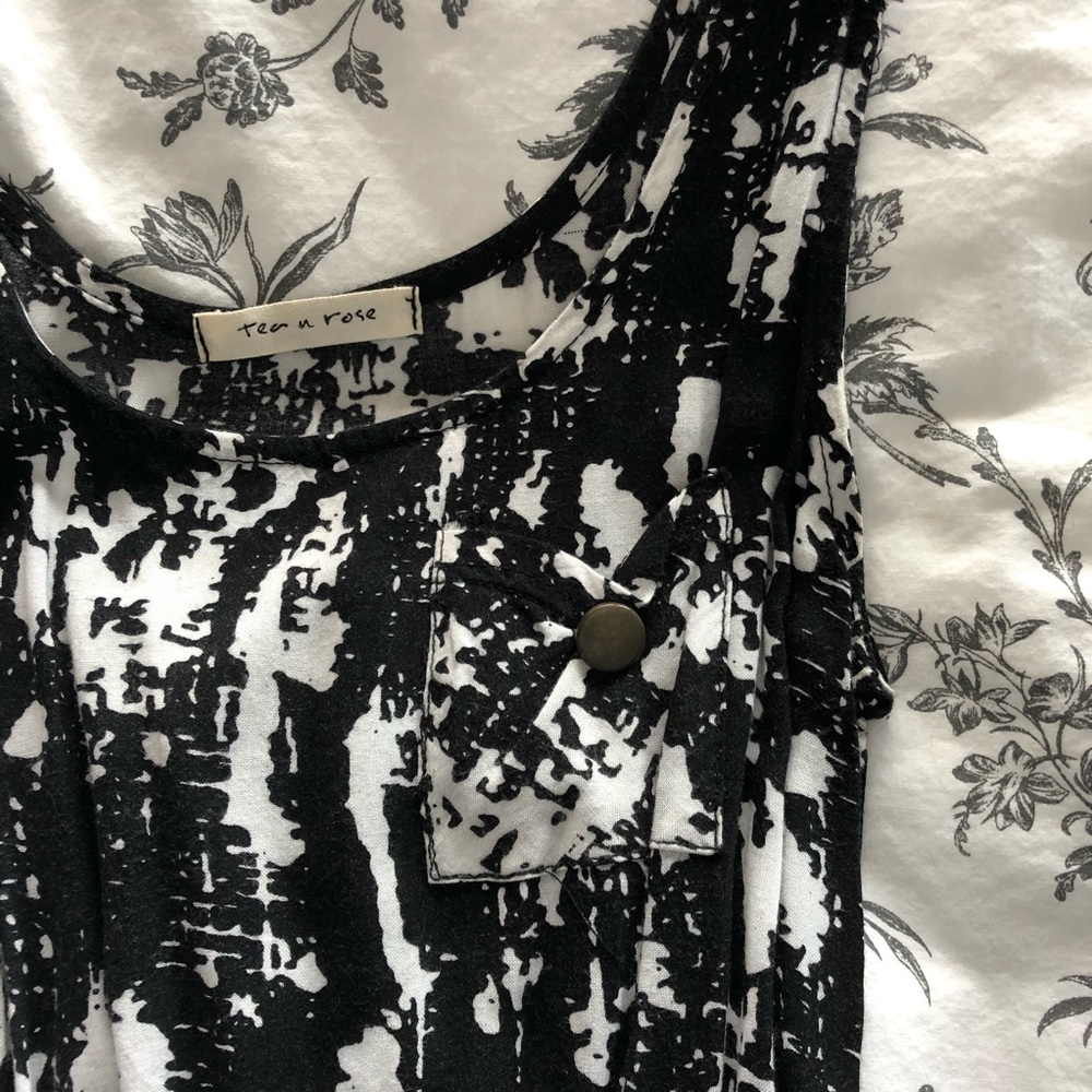 Black and White Dress